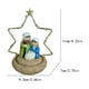 thumbnail image 3 of Decoraciones navideñas, adornos navideños, regalos de Navidad. Abrevadero navideño con forma de caballo, luz LED luminosa para bebés, Sagrada Familia, decoración navideña, estatua., 3 of 8