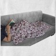 thumbnail image 6 of Geometric Soft Flannel Fleece Throw Blanket, Big Small Squares Retro Pattern Geometric Design, Cozy Plush for Indoor and Outdoor Use, 50" x 70", Brown Purple Grey, by Ambesonne, 6 of 6