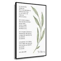 The Blessing Elevation Worship Lyrics Wall Art Print, Numbers 6 24-26 Bible Verse Wall Art Christian Home Baptism Gift Poster Printing