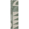 thumbnail image 2 of Addison Rugs Chantille Indoor/Outdoor Transitional Geometric Basil Machine Washable Runner Rug, 2'3" x 7'6", 2 of 7