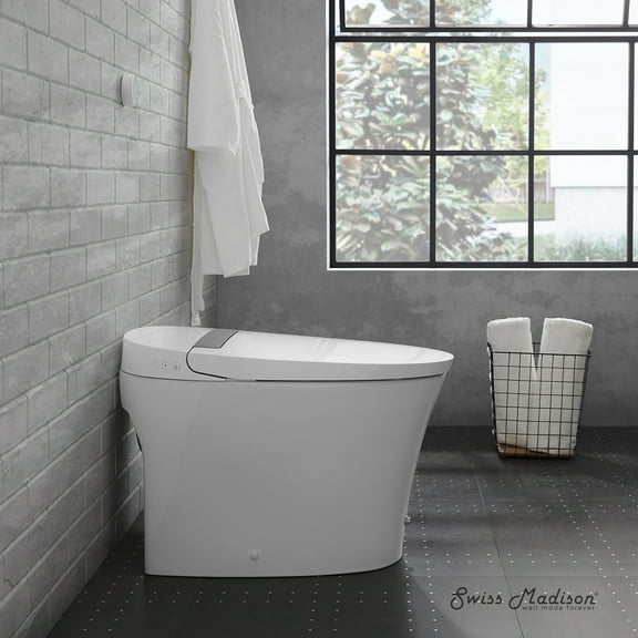 Viro Smart Tankless Elongated Toilet, Touchless Vortex™ Dual-Flush 1.1/1.6 gpf
