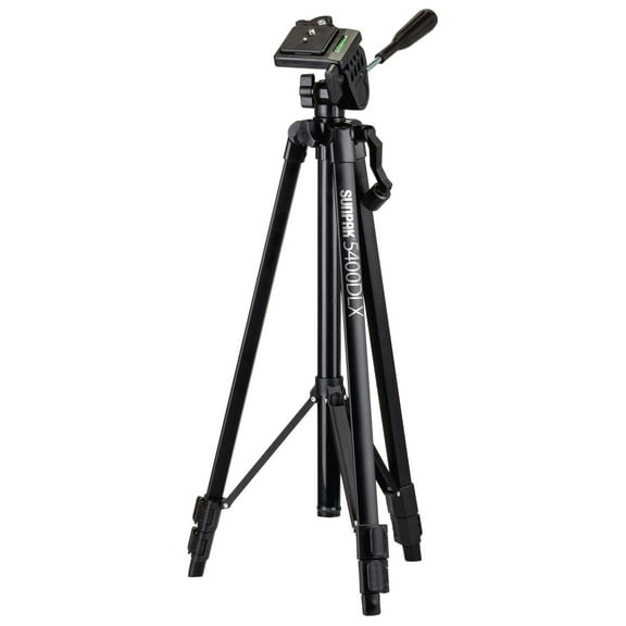 SUNPAK 620-504DLX Traveler1 50-Inch Tripod for Compact Camera, Smartphones, and GoPro
