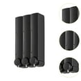 thumbnail image 6 of deevoka Manual Soap Dispenser Wall Mounted Large Capacity Three Head for RV Washroom Black, 6 of 9