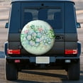 thumbnail image 3 of Kll Succulent Tire Cover,Universal Wheel Tire Cover For Trailer, Rv, Suv, Truck,Camper And Many Vehicle,(15 Inch), 3 of 7