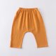 thumbnail image 4 of Odeerbi 1-11 Años Niños Niñas Algodón Lino Pantalones Recortados Verano Color Sólido Drop Crotch Pantalones Arrugados Pantalones Transpirable Ligero, 4 of 7