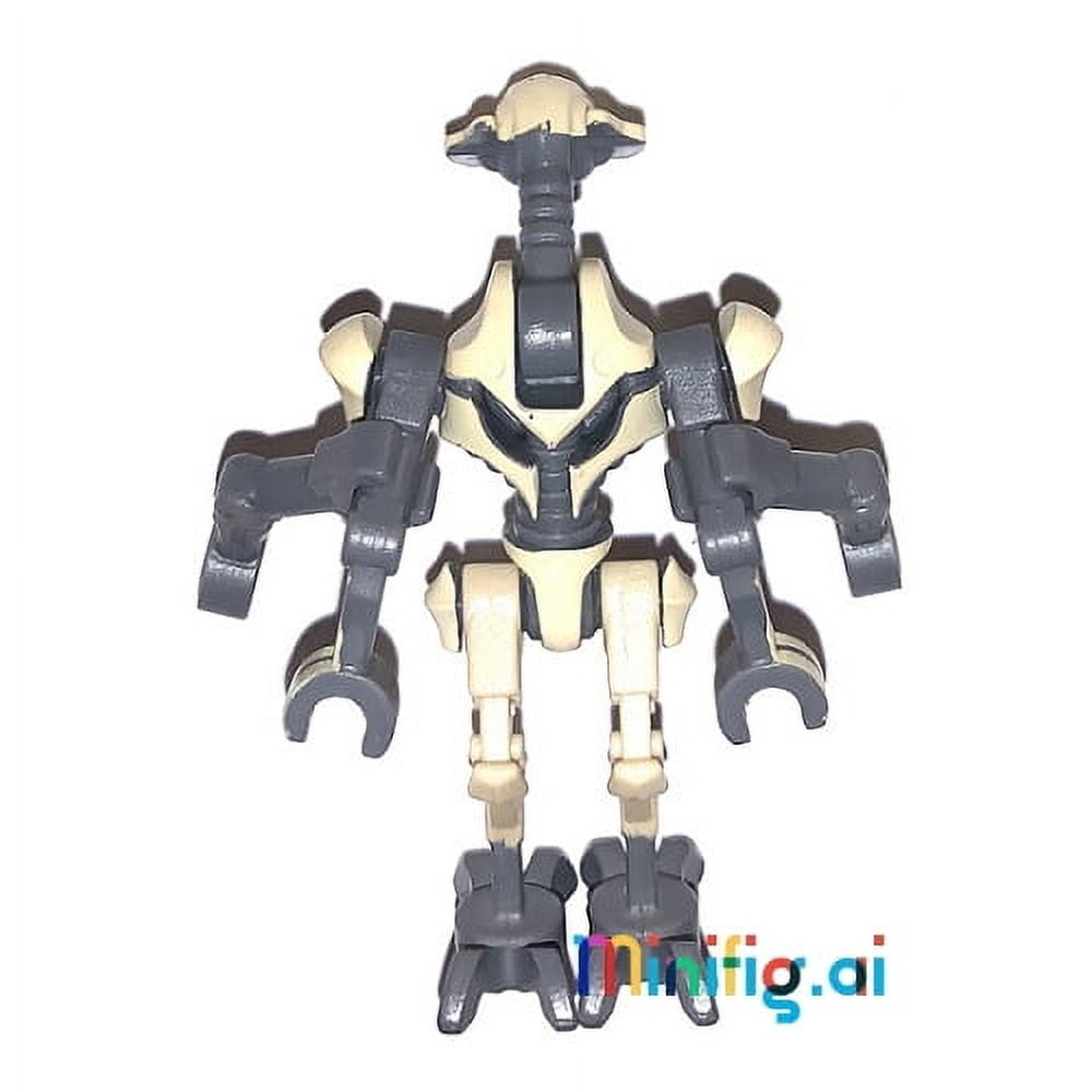LEGO Star Wars Minifigure - General Grievous Clone Wars Version Tan (2010)