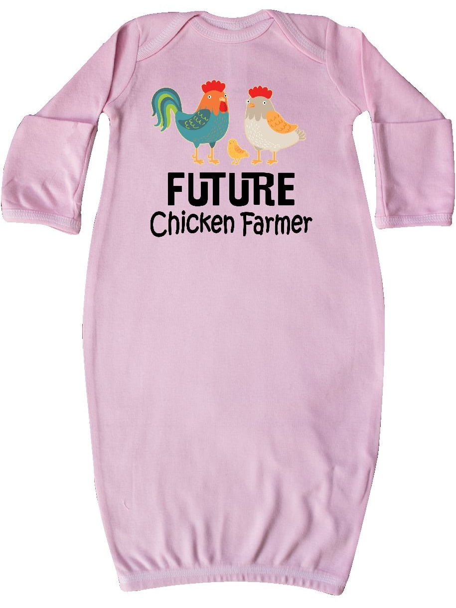 inktastic Hen and Chick Farm Animals Newborn Layette