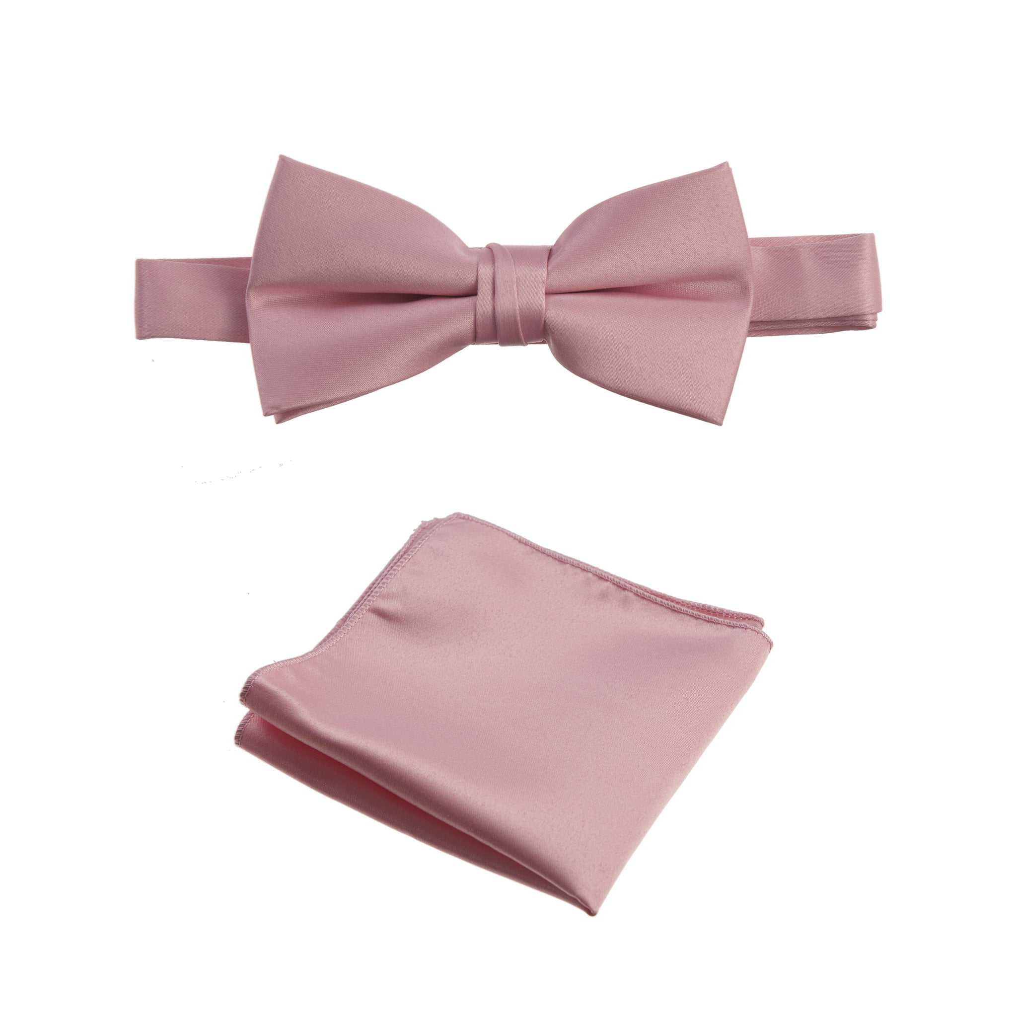 Details about   Men's Pre-tied Bow Tie & hankie set polyester pink stars formal prom wedding 