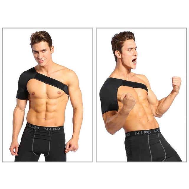 Men's Shoulder Support Brace Right Shoulder Breathable Adjustable Shoulder Support For Pain Rel