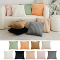 thumbnail image 1 of Xihbxyly Funda de Almohada Suave, Parte Delantera de Piel Sintética y Trasera de Terciopelo, Cierre de Cremallera Oculto, Elegante Decoración para Sofá y Cama, Accesorio para Sala de Estar, Dormitori, 1 of 7