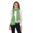 thumbnail image 2 of FORMRS Womens Scarf Winter Soft Long Big Warm Shawls Wrap Tassel Scarves, Green Lemon Juice, 2 of 9