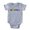 Heather Grey, variant on CafePress - Row Rw Heart - Cute Infant Baby Football Bodysuit