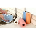 thumbnail image 2 of 80 Sheet Disposable Cleaning Cloths Disposable Dish Cloths Paper Towels Reusable Household Cleaning Towel 2 Rolls, 2 of 6