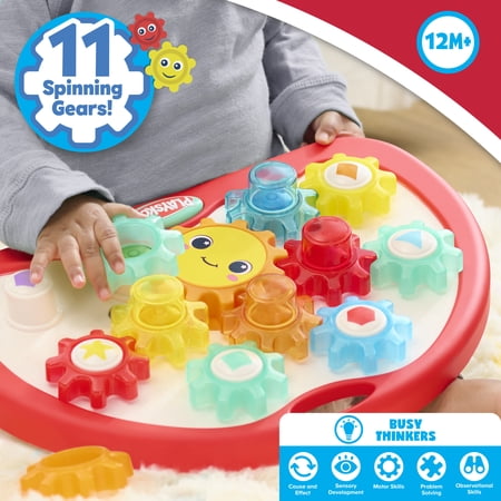 PLAYSKOOL EXPLORE ’N GROW BUSY GEARS INTERACTIVE TOY, LIGHTS, MUSIC & SOUNDS, KIDS AGES 12 MONTHS AND UP