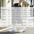 thumbnail image 5 of Maean Boys Capris Pants Sweatpants Wide Leg Elastic Waist Casual Loose Cargo Pant with Pockets, 5 of 7