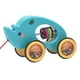 thumbnail image 1 of Coche de juguete de arrastre para niños, coche de tracción con cuerda de tracción, juguete educativo para bebés de jardín de infantes y educación temprana para caminar., 1 of 4