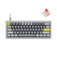 thumbnail image 1 of Teclado Keychron Q4 Alámbrico Mecánico Personalizado QMK/VIA Gris, 1 of 9