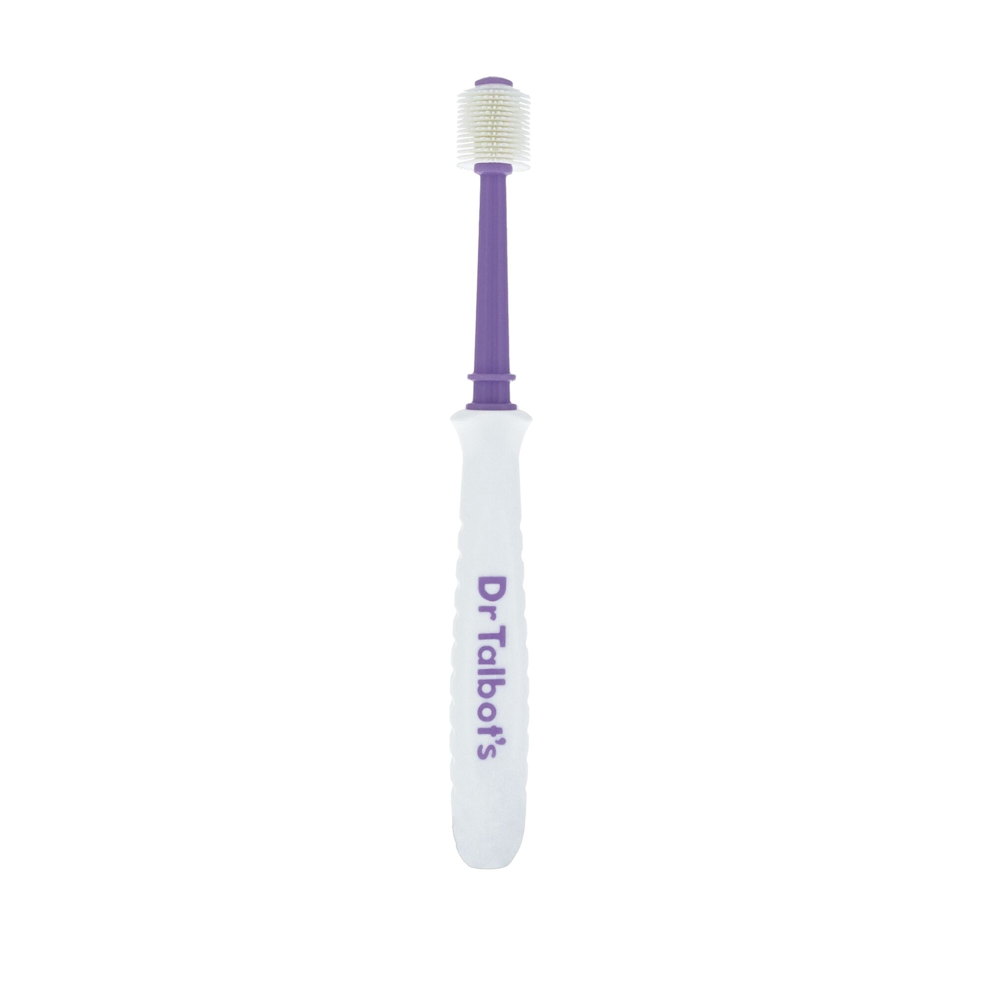Dr. Talbot's 2pk 360 Baby Toothbrush, Pink/Purple