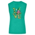 thumbnail image 4 of Camiseta sin mangas de primavera y otoño con cuello redondo suelto informal estampado para mujer Fridja  qr1537, 4 of 5