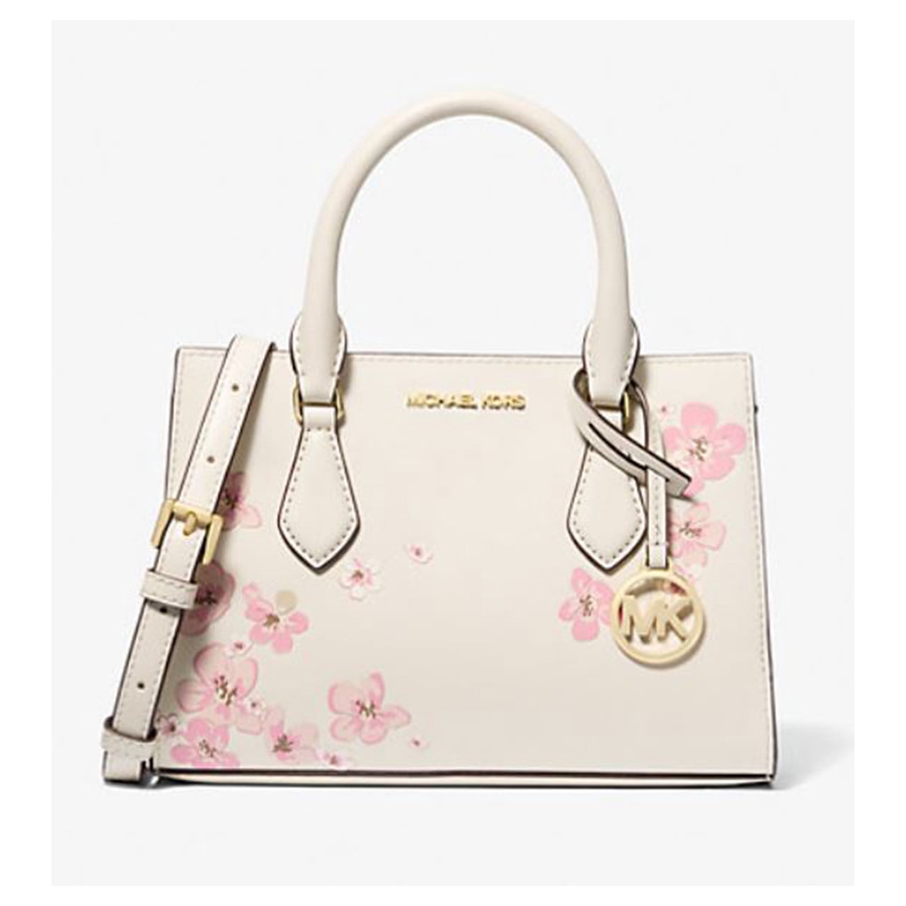Michael Kors Women's Sheila Small Floral Embellished Satchel bag