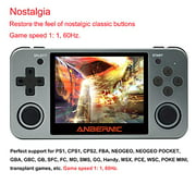 HAIHUANG Handheld Game Console,RG350M Retro Game Console OpenDingux Tony System with 32G TF Card ,Portable Game Console 3.5 Inch HD Screen Supports HDMI Output and 3.5mm Sound Headphones