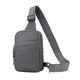 thumbnail image 1 of Bolso de pecho de moda para hombre, bolso de hombro, mochila de viaje, bolso cruzado Gris, 1 of 9