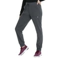 thumbnail image 4 of Scrubstar Women's Supreme Stretch Antimicrobial Heather Yoga Jogger Scrub Pant WM01P097, 4 of 7
