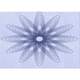 thumbnail image 1 of Ahgly Company Machine Washable Indoor Rectangle Transitional Lavender Blue Area Rugs, 5' x 8', 1 of 7