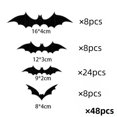 thumbnail image 1 of Halloween Stereoscopic LED Color Light Flashing Party Showcase Wall Stickers Decoration, 1 of 5