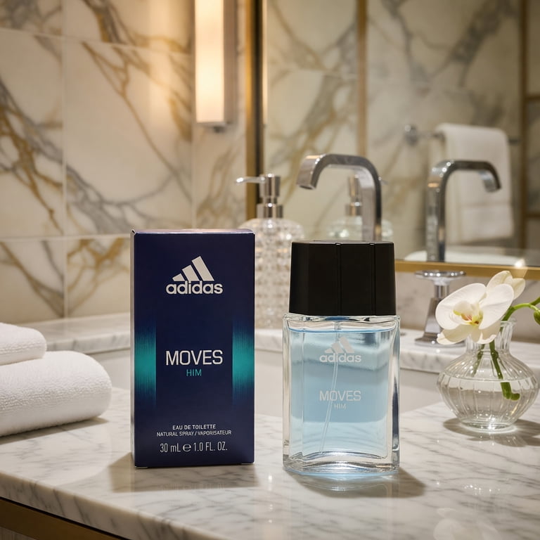 adidas, Moves by adidas, 1 oz EDT Spray for Men, Aromatic Fougere