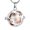 Rose Gold, variant on Urn Necklace for Ashes for Women Men Hollow Ball Shape Keepsake Urn Locket Pendant Memorial Cremation Jewelry With Mini Ball