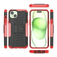 thumbnail image 6 of Asuwish Compatible with iPhone 15 Plus 6.7 inch Phone Case Tempered Glass Screen Protector Slim Stand Hybrid Heavy Duty Rugged Protective Cell Cover for i Phone15 15+ i15 + 15Plus Women Men Red, 6 of 8