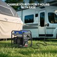 thumbnail image 2 of Efurden 4400-Watt Portable Inverter Generator, Gas Powered Generator for Emergency Home Backup, Outdoor Camping, RV Ready, EPA Compliant, 2 of 8
