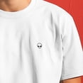thumbnail image 5 of Dalix Lil Alien Heavy Cotton Short Sleeve Summer Tee Mens in White M Medium, 5 of 5