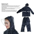 thumbnail image 3 of Traje De Lluvia, Chaqueta Impermeable Y Pantalón De Pantalón Para Hombres Y Mujeres, Pantalones De Chaqueta Dividida Traje De Lluvia Transpirable Impermeable Impermeable., 3 of 7
