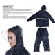 thumbnail image 3 of Traje de Lluvia, Chaqueta impermeable y Pantalón de Pantalón para Hombres y Mujeres, Pantalones de Chaqueta dividida Traje de Lluvia impermeable impermeable., 3 of 7
