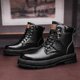 thumbnail image 4 of Zapatos de hombre Retro Zapatos de cuero con cabeza grande Zapatos de hombre con altura elevada Zapatos de cuero con cabeza grande Retro, 4 of 6