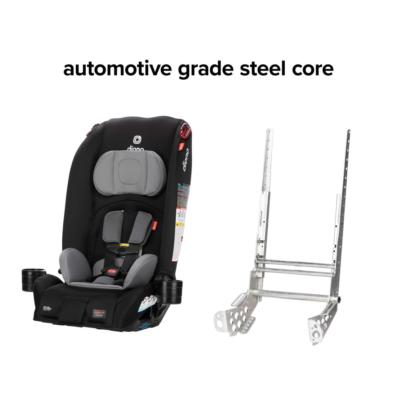 Diono Radian 3R All-in-One Convertible Car Seat, Slim Fit Across