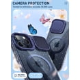 thumbnail image 4 of Funda de teléfono i-Blason Cosmo Magnetic con funda de cámara para iPhone 15 Pro Max, 4 of 7