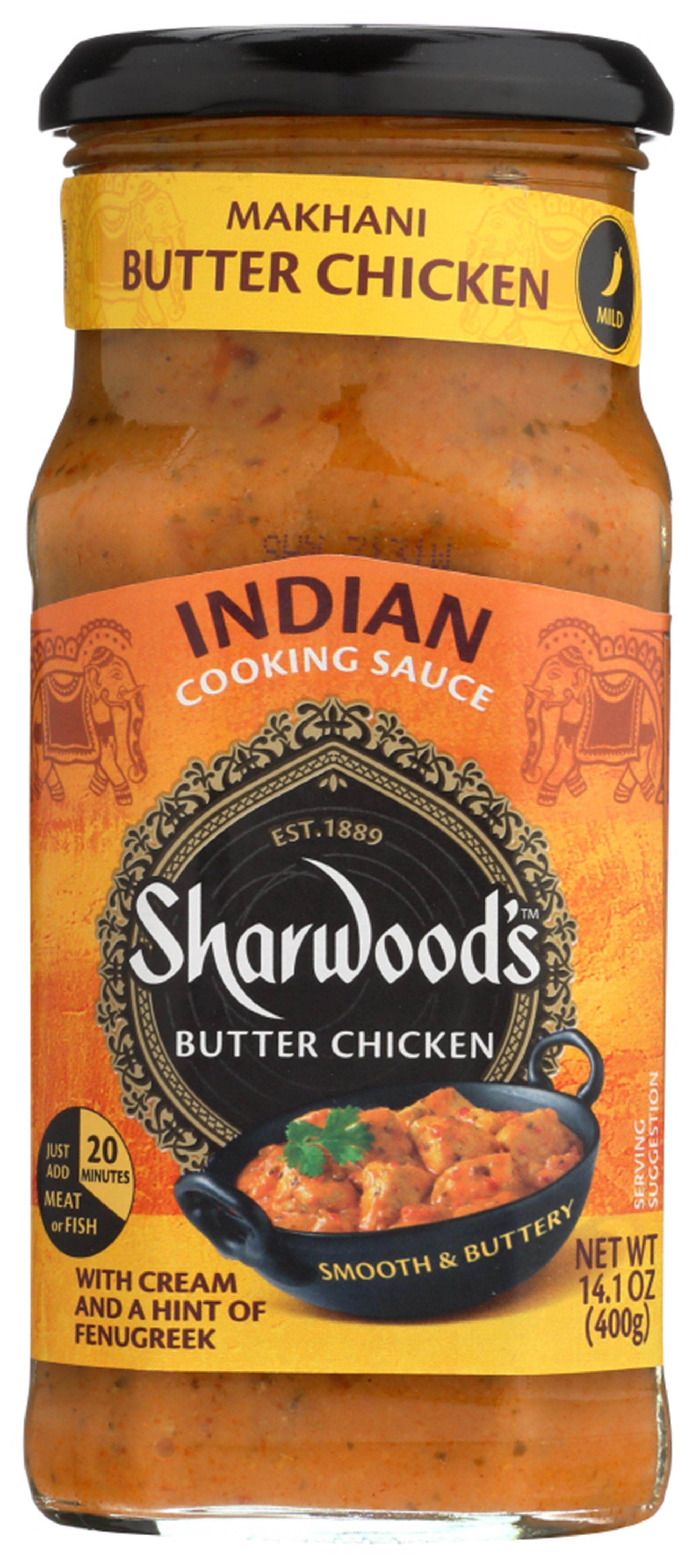 Sharwood Makhani Indian Cooking Sauce, 14.1 Oz Bottles, Pack of 6