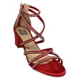 thumbnail image 1 of SANDALIAS DE VESTIR LEON MUJER ROJO SINTETICO 343405 LEON  343405p, 1 of 4