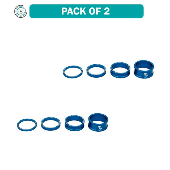 Wolf Tooth Precision Spacer Kit Headset Stack Spacer - Blue