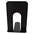 thumbnail image 3 of 2pcs Metal Book Stand Nonskid Commerce Heavy Duty Bookend Home Office Article Organizing Tool, 3 of 9