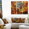 thumbnail image 2 of Design Art Dreaming of Stained Glass Canvas Print, 2 of 2