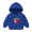 Blue, variant on Durtebeua Sweatshirt Hoodie for Girls Hooded Jacket Coat Pullover Hoodie Outerwear Outfit (4-5Years)