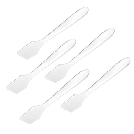 

JLMMEN STORE 400pcs Disposable Plastic Cosmetic Spatulas Makeup Spoons for Mixing and Sampling