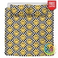 thumbnail image 1 of Groovy Happy Face Bedding Set, 1 of 9