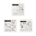 thumbnail image 2 of 1 Ensemble de Tampons en Alliage Portable Mignon Dessin Animé Fabrication de Cartes Plante Professionnel Réutilisable Lavable Remplacement Halloween Scrapbooking Artisanat Type 1, 2 of 8