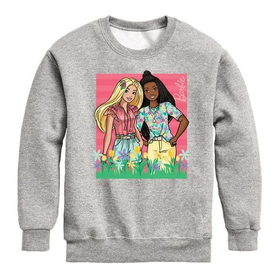 Barbie - Easter - Spring has Sprung - Toddler And Youth Crewneck Fleece Sweatshirt