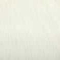 thumbnail image 3 of Nanshing Merino Style Super Soft & Fluffy Faux Fur Decorative Throw Pillow Cover, Cushion Case for Home Living Room, White, 2 Pack, 16" x 16", 3 of 5